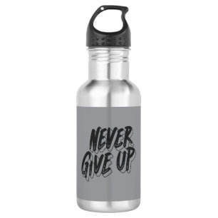 Gourde en acier inoxydable – Design motivationnel