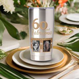 Gourde Isotherme 60 et Fabulous Gold Parties scintillant 2 Photo 60