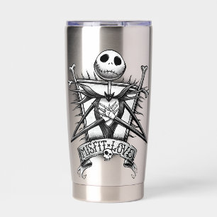 Gourde Isotherme Amour inadapté   Jack Skellington