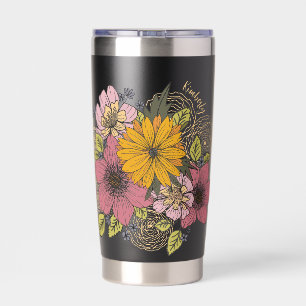 Gourde Isotherme Bouquet floral Tall Tumbler