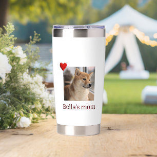 Gourde Isotherme Bouteille d'eau avec photo de chien mignon pour l'