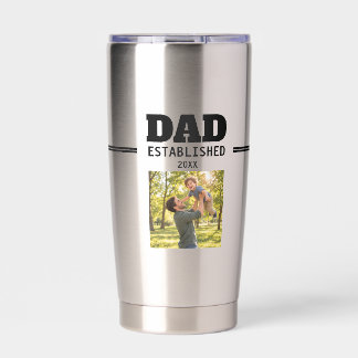 Gourde Isotherme Cadeau Papa et Enfant Établis