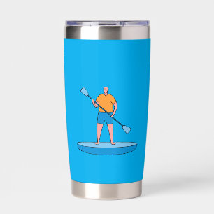 Gourde Isotherme Carte à pédales Standup Retro Vintage Design Cadea