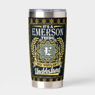 Gourde Isotherme C'est une chose Emerson que vous ne pourriez pas c