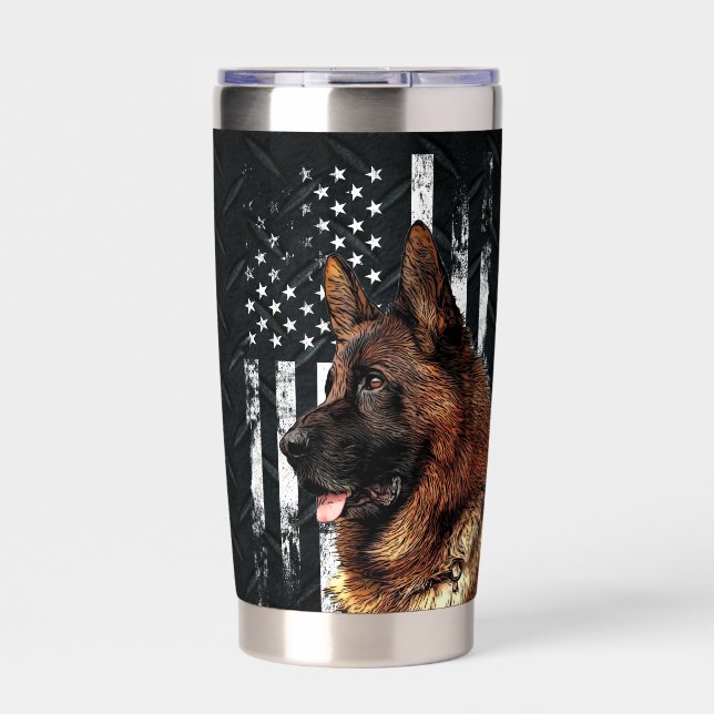 Gourde Isotherme Cool allemand berger chien animal animal de compag (Extérieur)