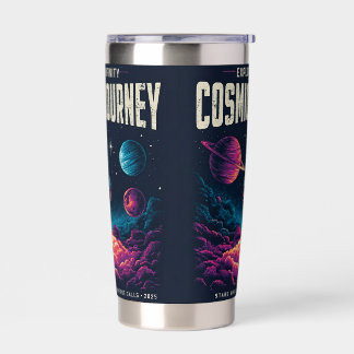 Gourde Isotherme Cosmic Journey Rocket Launch Explore tumbler water