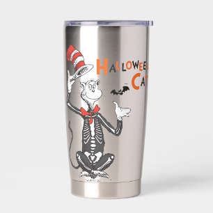 Gourde Isotherme Dr Seuss Chat d'Halloween en Casquette