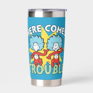 Gourde Isotherme Dr. Seuss Chose Un Chose Deux Les Ennuis Arriven