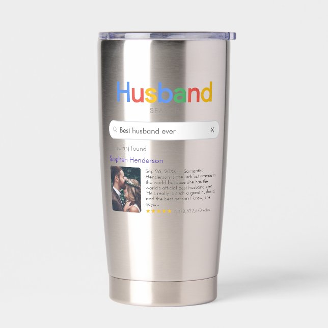 Gourde Isotherme Drôle Meilleur Mari Jamais Résultats De Recherche  (Gauche)