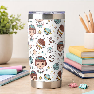 Gourde Isotherme Fournitures scolaires de l'espace dessin animé pou