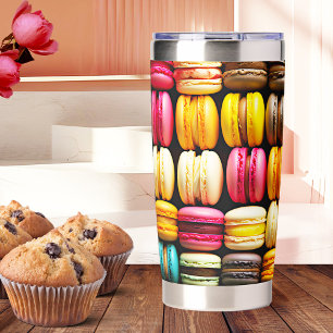 Gourde Isotherme Français Macaron Cookies Sweet