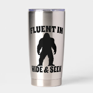 Gourde Isotherme Funny Bigfoot - Flexible dans la peau et la recher