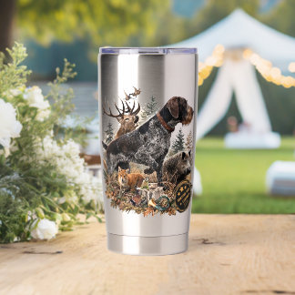 Gourde Isotherme German Wirehaired Pointer