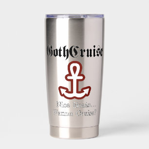 Gourde Isotherme GothCruise Nice Bateaux Café Mug