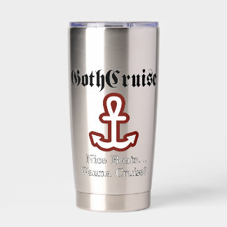 Gourde Isotherme GothCruise Nice Bateaux Café Mug