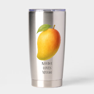Gourde Isotherme Gros Mangue, Fruit Sucré et Nom