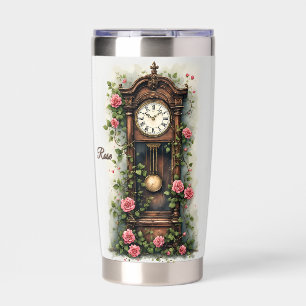 Gourde Isotherme Horloge à pendule Vintage Ivy Rose