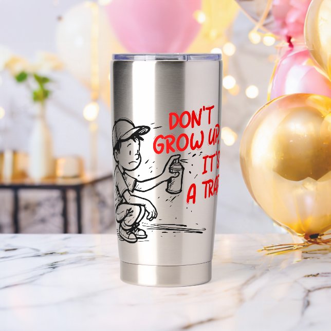 Gourde Isotherme It's a trap (Enterrement de vie de garçon (pivotée))