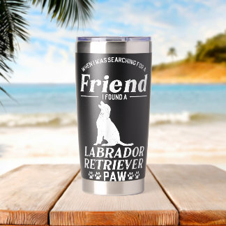Gourde Isotherme Labrador Retriever Hommes Femmes Labrador Maman