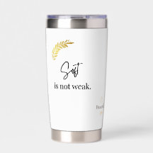 Le Sticker Minimaliste Calm n'Est Pas Faible"