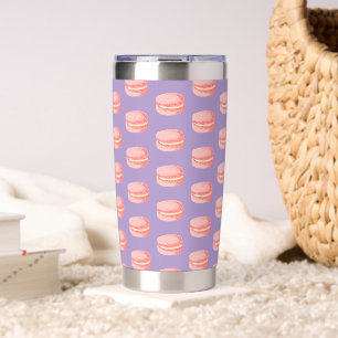 Gourde Isotherme Macarons roses