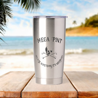 Gourde Isotherme Mega Pint : Parce que parfois c'est nécessaire