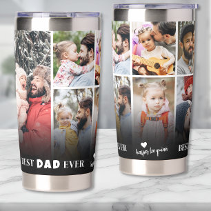 Gourde Isotherme Meilleur Papa Photo Père