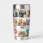 Moderne Personnalisé 18 Photo Collage