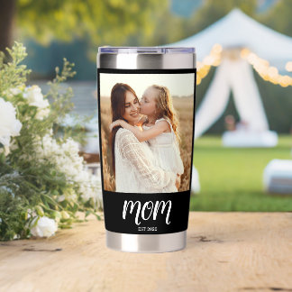 Gourde Isotherme Mom Established Script Black 2 Photo
