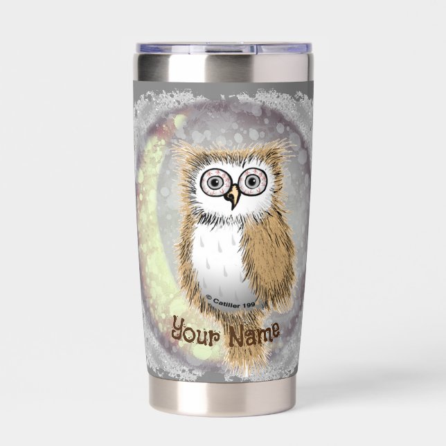 Gourde Isotherme Night Owl (Extérieur)