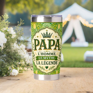 Gourde Isotherme Papa, L'Homme, Le Mythe, La Légende