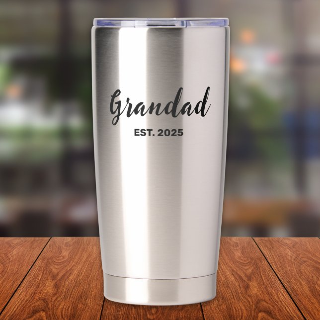 Gourde Isotherme Papi établi  (Créateur téléchargé)