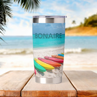 Gourde Isotherme paradis du windsurf de Bonaire