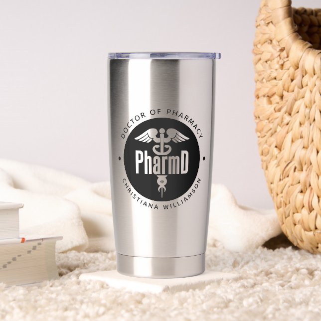 Gourde Isotherme PharmD Docteur en pharmacie Pharmacy Graduation Ph (Salon)