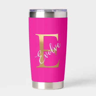 Gourde Isotherme Pink E, Evolve Travel Tumbler