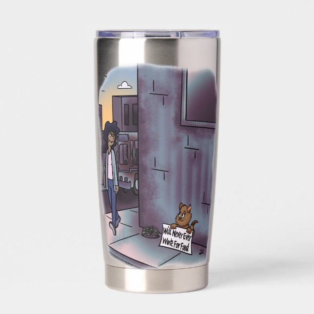 Gourde Isotherme Poussette isolée pour chat (Extérieur)