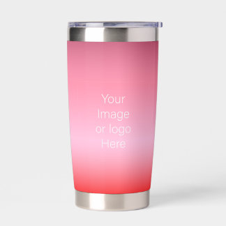 Gourde Isotherme Roses Are Red Voyageur Dégradé Personnalisé