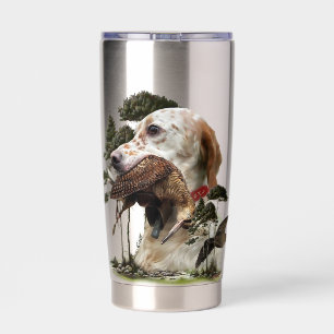 Gourde Isotherme Saison de chasse à la bécasse