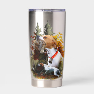 Gourde Isotherme Saison de chasse à la bécasse