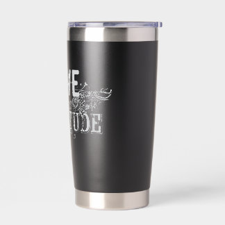 Gourde Isotherme Tasse de voyage Amour et Gratitude