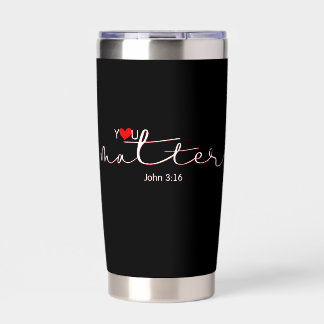 Gourde Isotherme You Matter Inspirational Mental Health Awareness