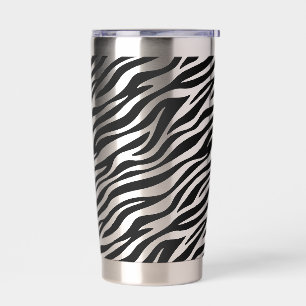 Gourde Isotherme Zebra Stripes Motif sans couture Poster de animal-