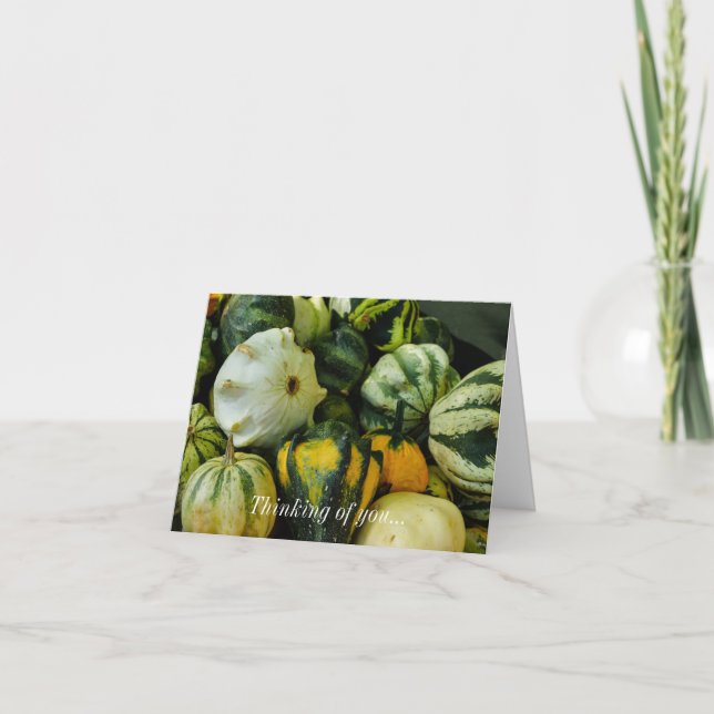 Gourds Galore Thinking Of You Card (Front)