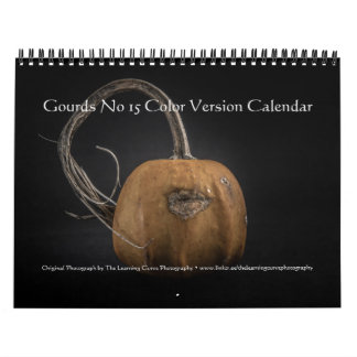 Gourds No 15 Colour Version Calendar