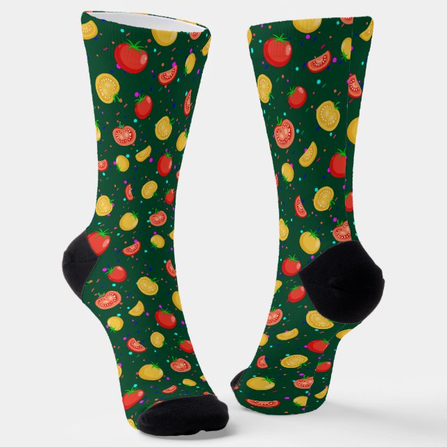 Gourmatoes Socks (Angled)