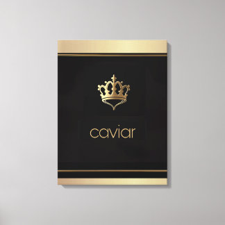 Gourmet Art/Royal Caviar/Stretched Canvas Print