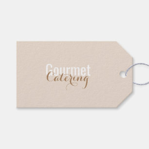 Gourmet Catering Gift Tags