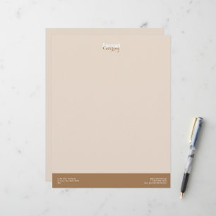 Gourmet Catering Letterhead