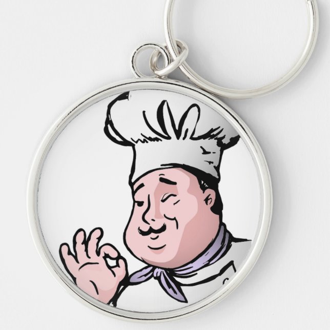GOURMET CHEF KEYCHAIN (Front)
