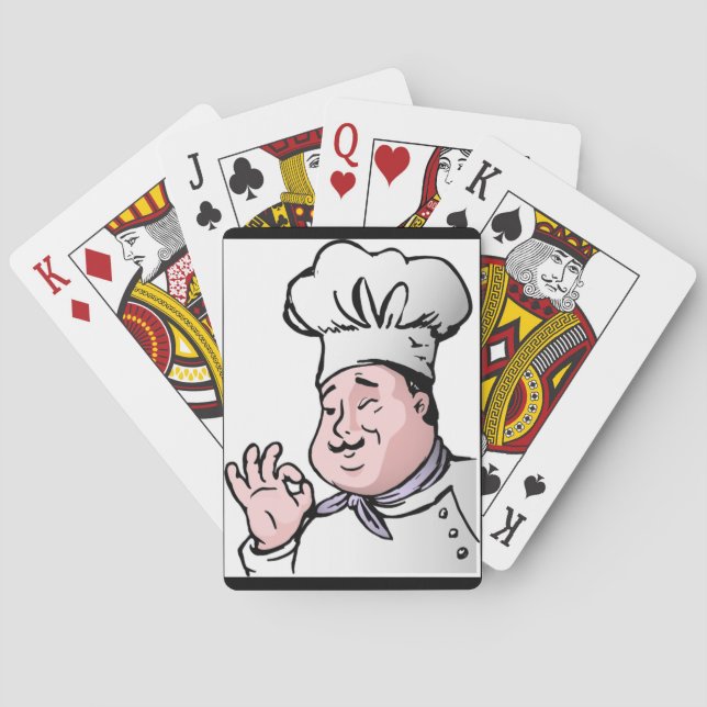 GOURMET CHEF PLAYING CARDS (Back)
